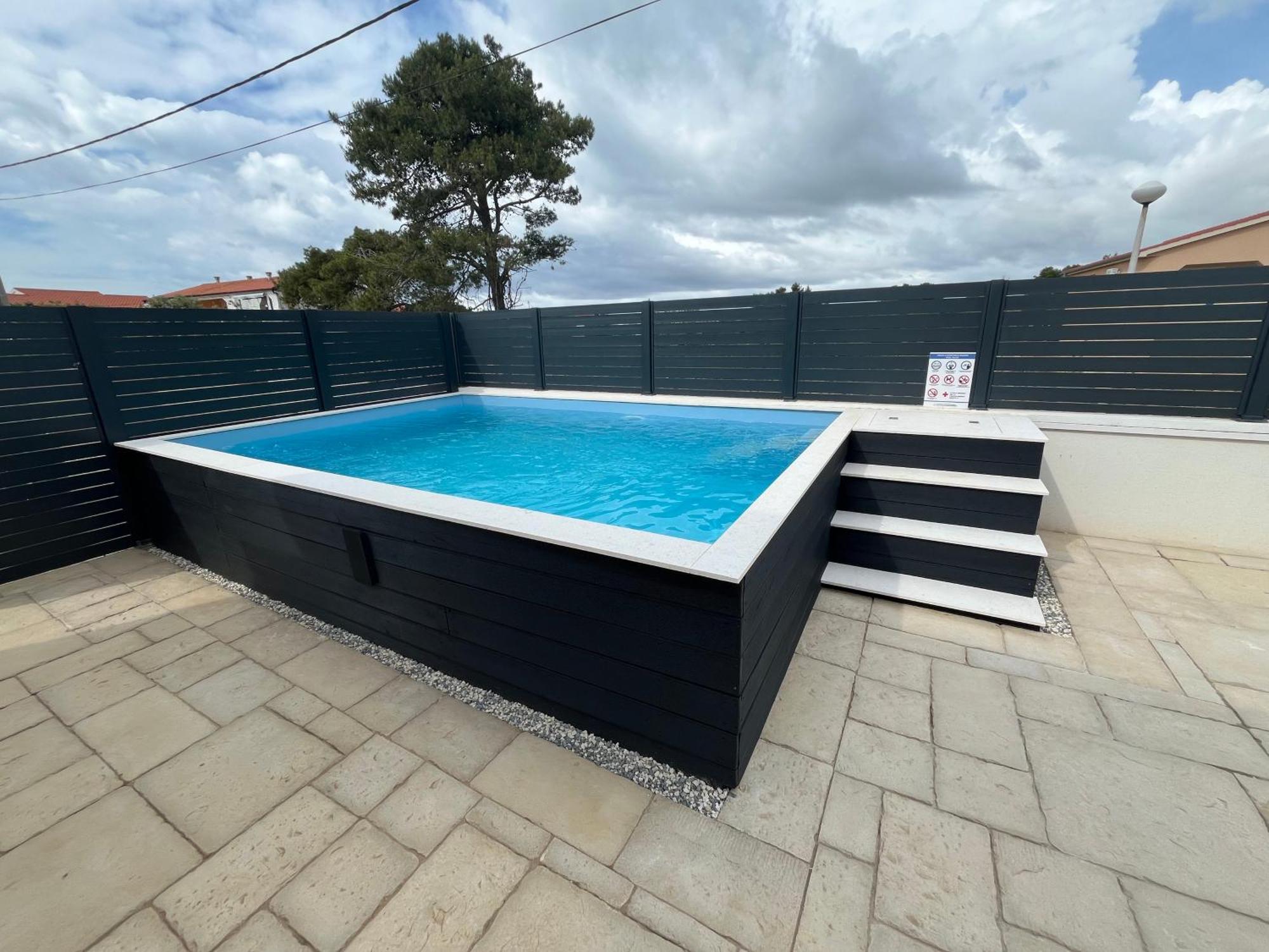 Poolhouse Flip Flop - Mit Privatem Pool Villa Vir Exterior foto